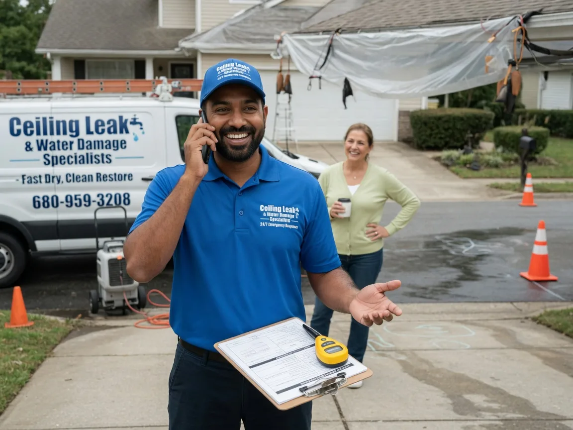 Ceiling Leak Cleanup Hagerstown, MD FAQs